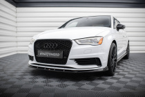 Audi A3 Sedan 8V 2013-2016 Frontsplitter V.1 Maxton Design